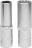 Thorvik MP11222 Головка торцевая глубокая MultiProf 1/2"DR, 22 мм