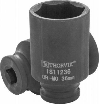 Фотография товара 'Thorvik IS11236 Головка торцевая ударная глубокая 1/2"DR, 36 мм'