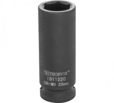Фотография товара 'Thorvik IS11220 Головка торцевая ударная глубокая 1/2"DR, 20 мм'