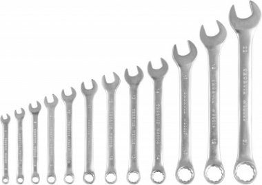 Фотография товара 'Thorvik W3S12TB-T Набор ключей гаечных комбинированных серии ARC'