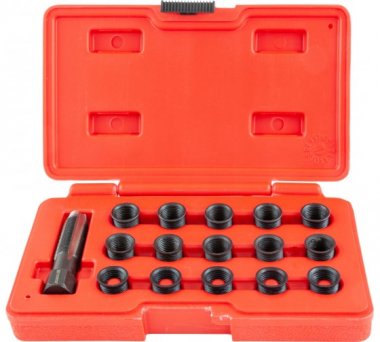 Фотография товара 'Thorvik SRTRK14125 Набор для восстановления резьбы свечного отверстия М14х1.25'