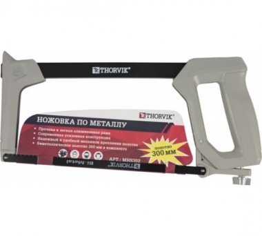 Фотография товара 'Thorvik MHS302 Ножовка по металлу MAGNA, 300 мм'