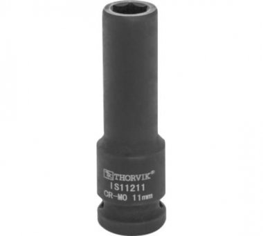 Фотография товара 'Thorvik IS11211 Головка торцевая ударная глубокая 1/2"DR, 11 мм'