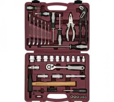 Фотография товара 'Thorvik UTS0056 Набор инструмента универсальный 1/4", 1/2"DR'