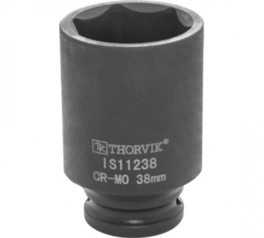 Фотография товара 'Thorvik IS11238 Головка торцевая ударная глубокая 1/2"DR, 38 мм'