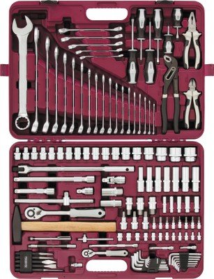 Фотография товара 'Thorvik UTS0128 Набор инструмента универсальный 1/4", 1/2"DR'