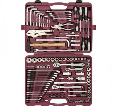 Фотография товара 'Thorvik UTS0142 Набор инструмента универсальный 1/4", 3/8" и 1/2"DR'