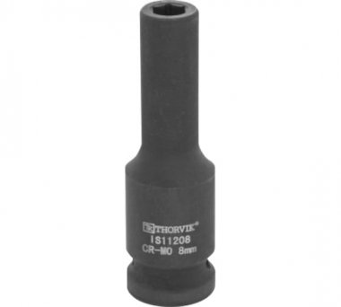 Фотография товара 'Thorvik IS11208 Головка торцевая ударная глубокая 1/2"DR, 8 мм'