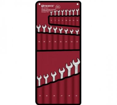 Фотография товара 'Thorvik W3S22TB Набор ключей гаечных комбинированных серии ARC, 6-32 мм'