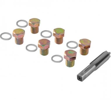 Фотография товара 'Thorvik ODPRK1315 Набор для восстановления резьбы сливного отверстия M13х1.5'