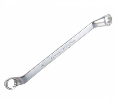 Фотография товара 'Thorvik W21416 Ключ гаечный накидной изогнутый серии ARC, 14х16 мм'