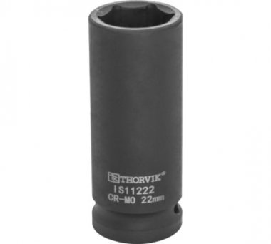 Фотография товара 'Thorvik IS11222 Головка торцевая ударная глубокая 1/2"DR, 22 мм'