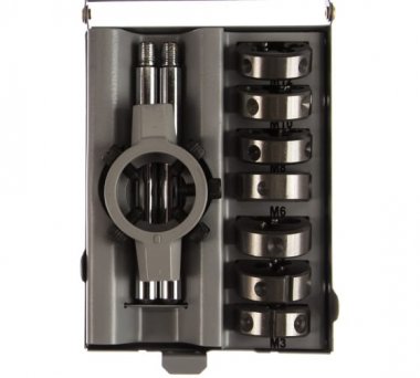 Фотография товара 'Thorvik MDS8 Набор плашек D-COMBO круглых ручных М3-М12, HSS'