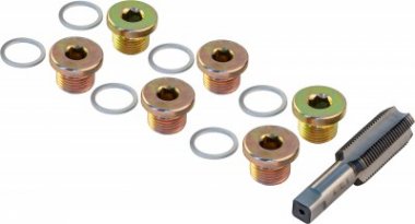 Фотография товара 'Thorvik ODPRK1715 Набор для восстановления резьбы сливного отверстия M17х1.5'