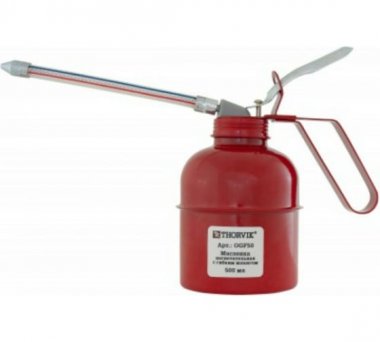 Фотография товара 'Thorvik OGF50 Масленка нагнетательная с гибким шлангом, 500 мл'