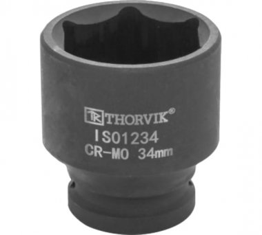Фотография товара 'Thorvik IS01234 Головка торцевая ударная 1/2"DR, 34 мм'