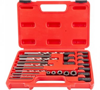 Фотография товара 'Thorvik SES25 Набор экстракторов поврежденного крепежа'