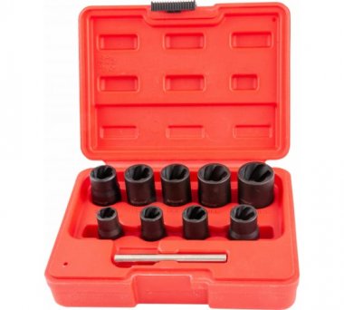 Фотография товара 'Thorvik BESS3810 Набор головок торцевых спиральных 3/8"DR, 10-19 мм'