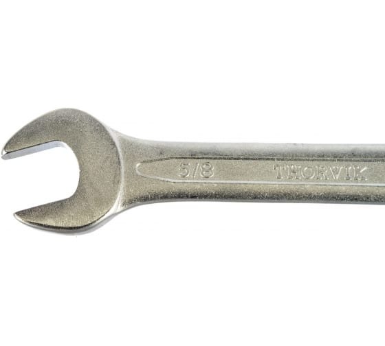 Фотография товара 'Thorvik CWI0058 Ключ гаечный комбинированный дюймовый, 5/8"'