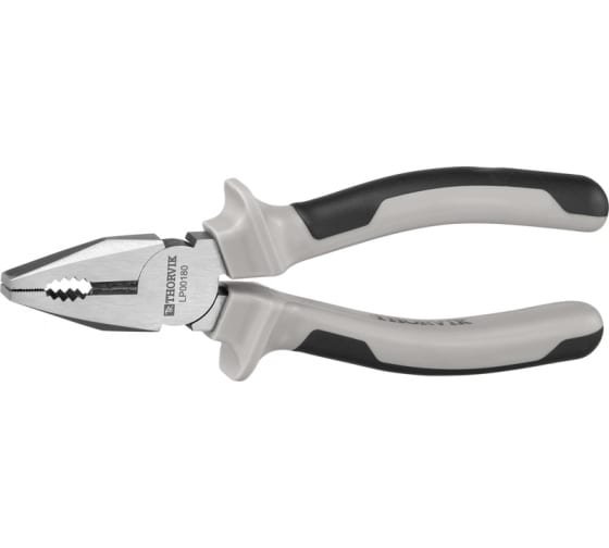 Фотография товара 'Thorvik LP00180 Пассатижи с двухкомпонентными рукоятками, 180 мм'