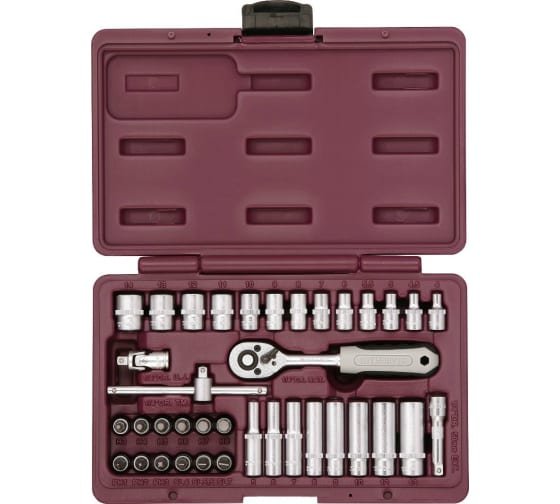 Фотография товара 'Thorvik UTS0038 Набор инструмента 1/4"DR, 38 предметов'