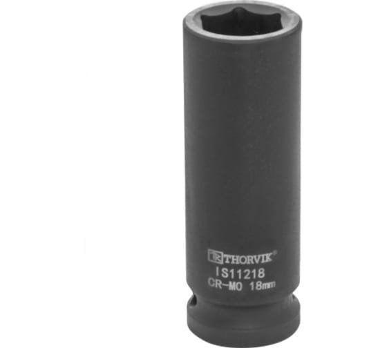 Фотография товара 'Thorvik IS11218 Головка торцевая ударная глубокая 1/2"DR, 18 мм'