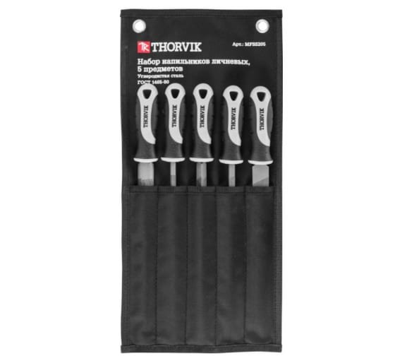 Фотография товара 'Thorvik MFSS205 Набор напильников личневых, 200 мм'