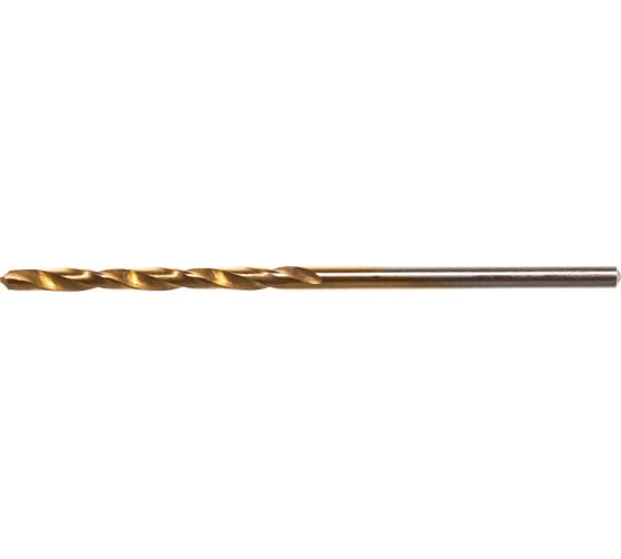 Фотография товара 'Thorvik TDB020NTB Сверло спиральное по металлу HSS TiN d2.0 мм'