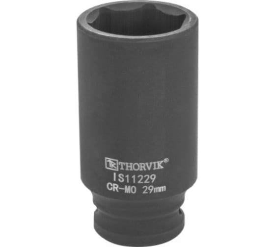 Фотография товара 'Thorvik IS11229 Головка торцевая ударная глубокая 1/2"DR, 29 мм'