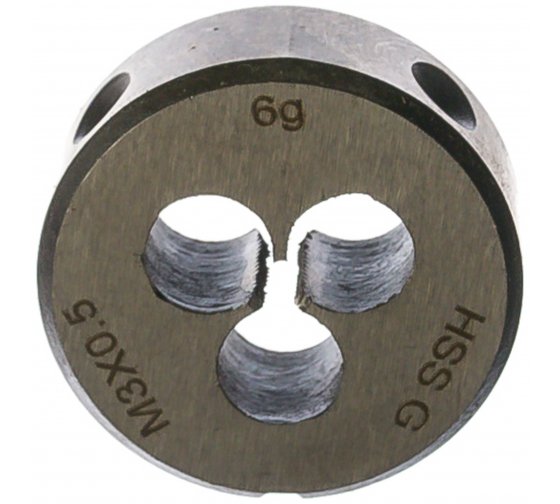 Фотография товара 'Thorvik MDG305 Плашка D-DRIVE круглая ручная с направляющей М3х0.5'