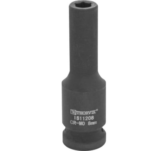 Фотография товара 'Thorvik IS11208 Головка торцевая ударная глубокая 1/2"DR, 8 мм'