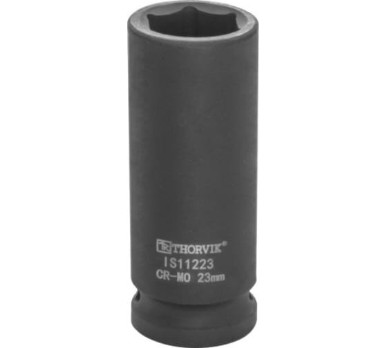 Фотография товара 'Thorvik IS11223 Головка торцевая ударная глубокая 1/2"DR, 23 мм'