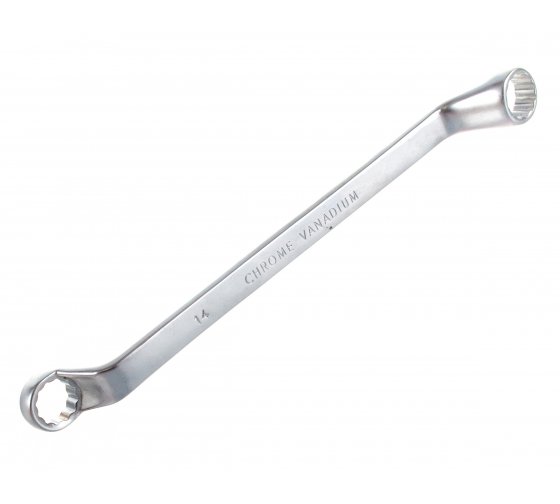 Фотография товара 'Thorvik W21416 Ключ гаечный накидной изогнутый серии ARC, 14х16 мм'