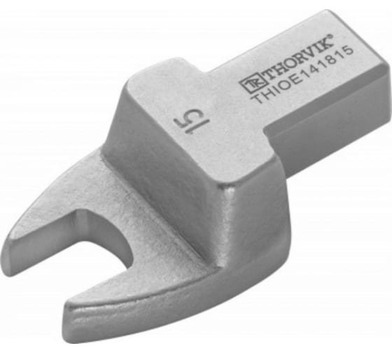 Фотография товара 'Thorvik THIOE141815 Вставка рожковая 15 мм с посадочным размером 14х18 мм'