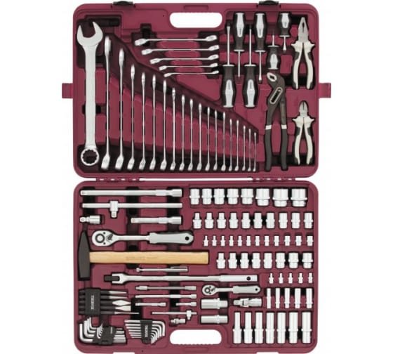 Фотография товара 'Thorvik UTS0127 Набор инструмента универсальный 1/4", 1/2"DR'