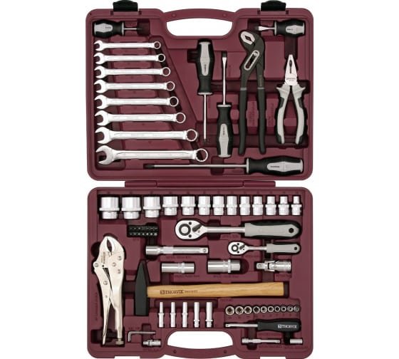 Фотография товара 'Thorvik UTS0072 Набор инструмента универсальный 1/4", 1/2"DR'