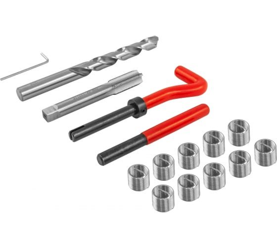 Фотография товара 'Thorvik TRIS12175 Набор для восстановления резьбы M12x1.75'